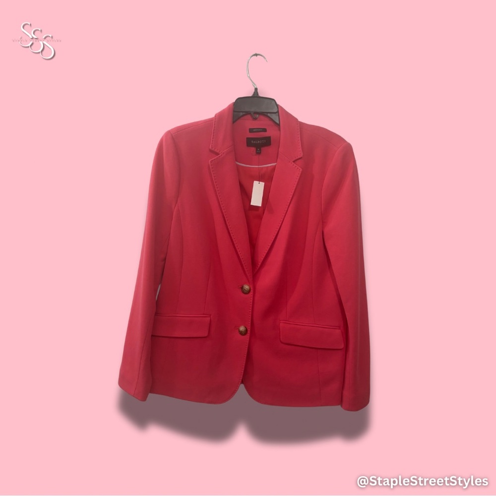 Pink Talbots Blazer Jacket with tags